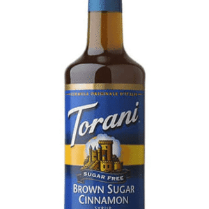 TORANI SYRUP - BROWN SUGAR CINNAMON - SUGAR FREE (750 ML)