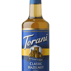 TORANI SYRUP - CLASSIC HAZELNUT - SUGAR FREE (750 ML)