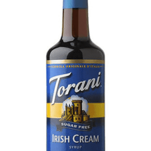 TORANI SYRUP - IRISH CREAM - SUGAR FREE (750 ML)