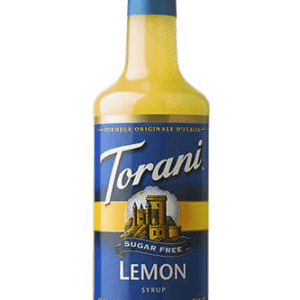 TORANI SYRUP - LEMON - SUGAR FREE (750 ML)