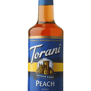 TORANI SYRUP - PEACH - SUGAR FREE (750 ML)