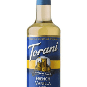 TORANI SYRUP - FRENCH VANILLA - SUGAR FREE (750 ML)