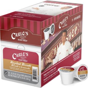 CARLO'S - HAZELNUT BISCOTTI 24 K-CUPS