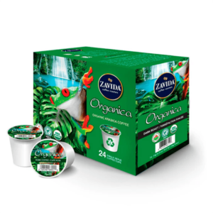 ZAVIDA - ORGANICA DARK ROAST 24 K-CUPS