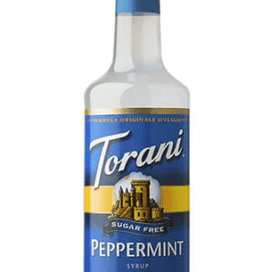 TORANI SYRUP - PEPPERMINT - SUGAR FREE (750 ML)