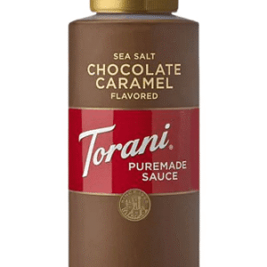 TORANI SAUCE - SEA SALT CHOCOLATE CARAMEL (16.5 OZ)