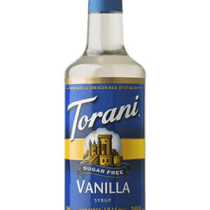 TORANI SYRUP - VANILLA - SUGAR FREE (750 ML)