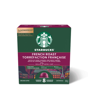 STARBUCKS - FRENCH ROAST NESPRESSO - VERTUO