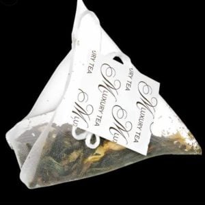 DIVINTEA - JASMINE WITH FLOWERS - 15 PYRAMID TEA BAGS GREEN