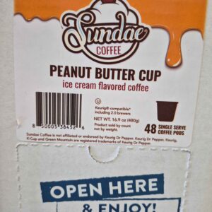 SUNDAE COFFEE - BUTTER PECAN 48 K-CUPS