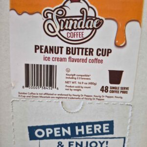 SUNDAE COFFEE - BUTTER PECAN 48 K-CUPS