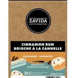 ZAVIDA - CINNAMON BUN 24 K-CUPS
